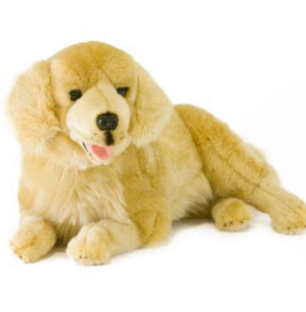 English cream golden retriever stuffed animal best sale