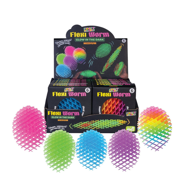 Glow in the Dark Medium Flexi Worm Sensory Corner