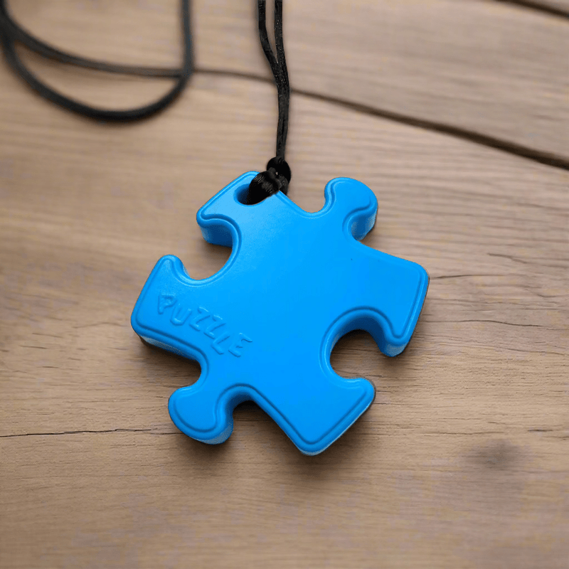 Puzzle Piece Chewable Pendant Sensory Corner 