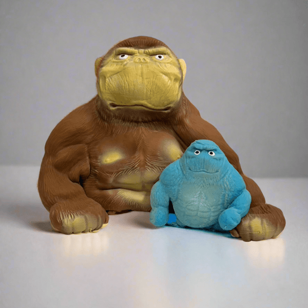 Gorilla Squishy + FREE Stretchy Gorilla JR