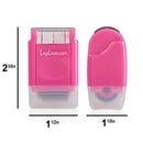 LegiLiner Self-Inking Teacher Stamp-3/4-inch Pink