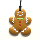 Gingerbread Man Chewable Pendant - Sensory Corner