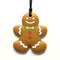 Gingerbread Man Chewable Pendant - Sensory Corner